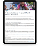 8 Characteristics of Success Family Owned eCover