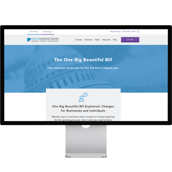 OBBB resource page mockup