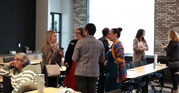 women networking