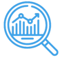 Investment analysis icon