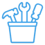 tool bucket icon