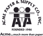 Acme Paper & Supply logo