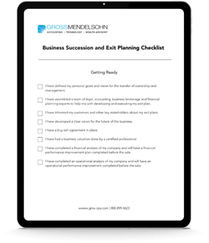 Business Exit Planning Checklist