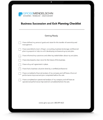 Business Exit Planning Checklist