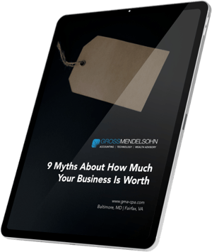 9 Myths eBook 3D mockup