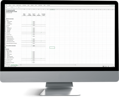 Nonprofit Budget Template