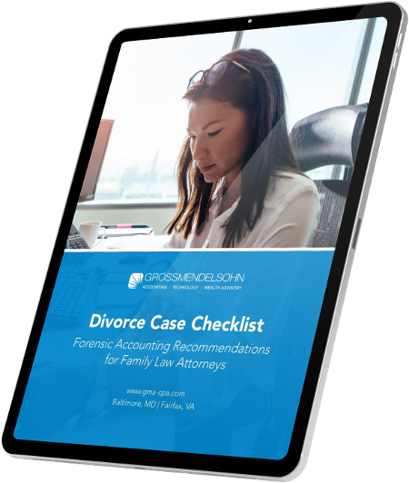 divorce case checklist 