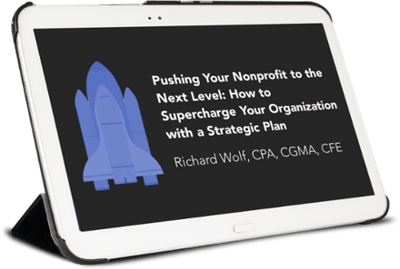 nonprofit strategic planning webinar