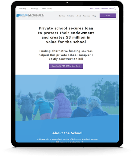 private school case study