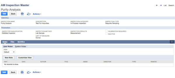 NetSuite Inspection Master