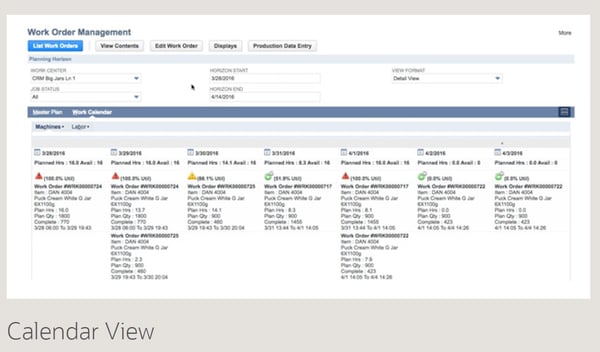 NetSuite work order management