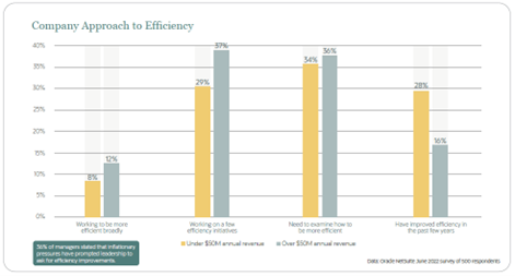 Company Approach to Efficiency