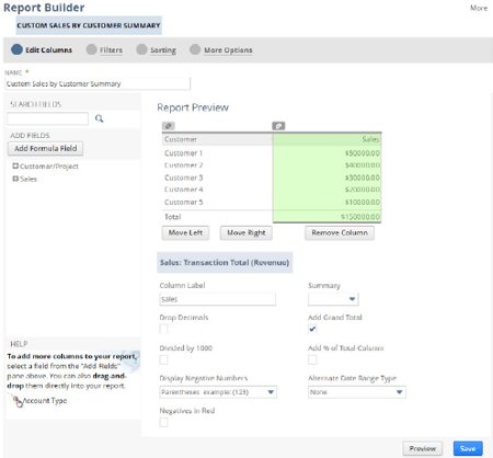 netsuite reports 4