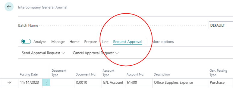 Release Wave 2 - Request Approval