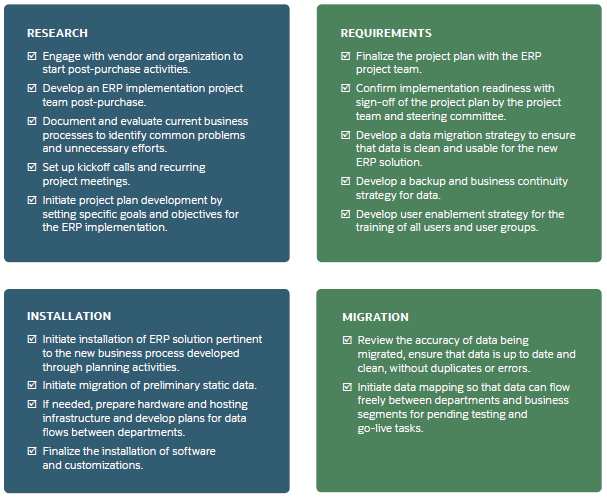 erp implementation checklist 1