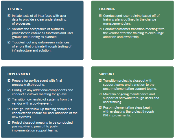 erp implementation checklist 2