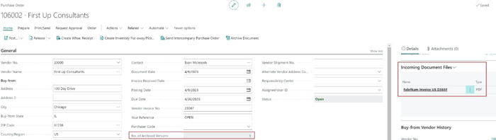 BC 2024.1 Archived Quotes and Orders